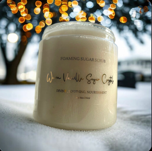 Warm Vanilla Sugar Crystals Scrub